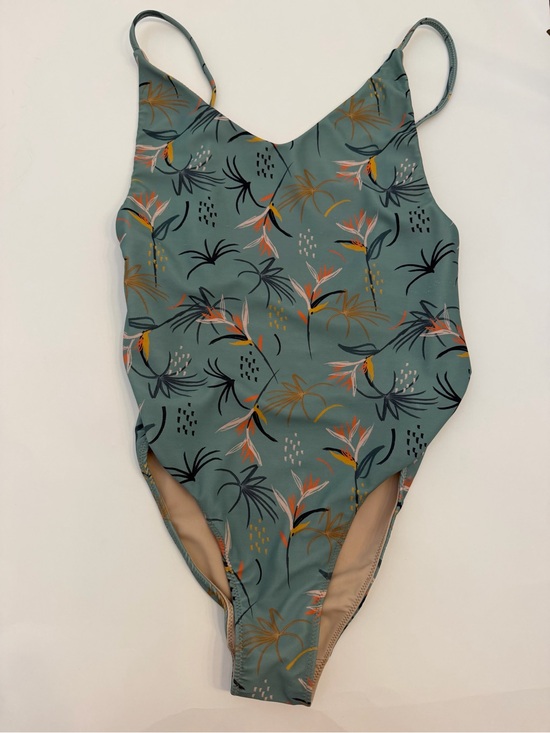 Soli Other - Women’s Teal Floral One-Piece Swimsuit